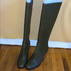 Aldo Leather Knee Boots
